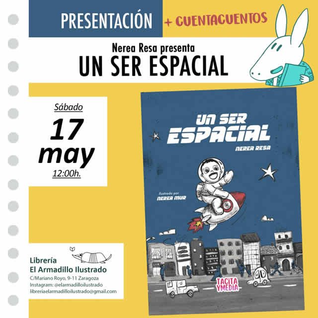 Nerea Resa presenta su libro 'Un ser espacial'